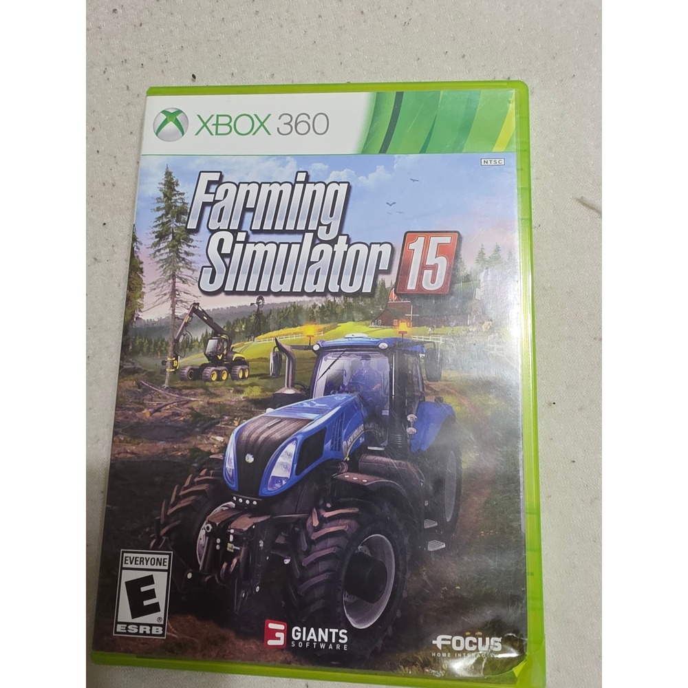 Farming Simulator 15 Xbox 360 Video Game CIB Giants Software Focus Home NTSC